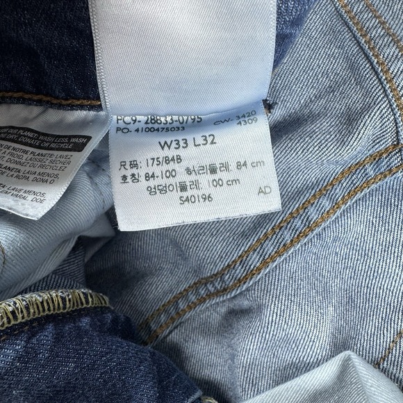 Levis 512 Jeans Womens 33x32 Perfectly Slimming Pockets Stretch Denim Premium - Picture 2 of 9